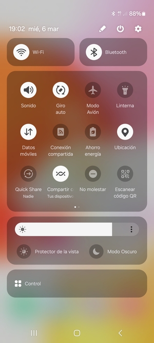 Desactive Wi-Fi y Bluetooth