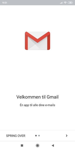 Vælg NÆSTE