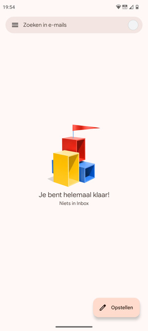 Uw account is klaar voor gebruik