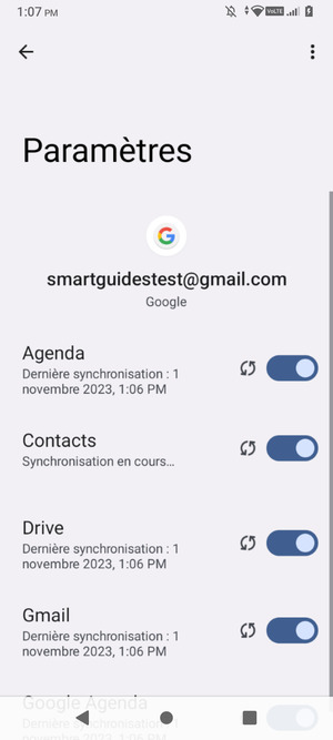 Vos contacts Google vont maintenant être synchronisés avec votre BLU