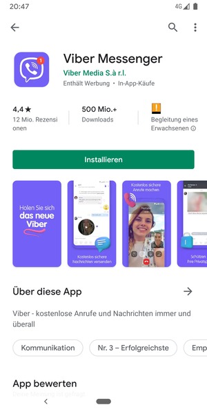 Wählen Sie Installieren