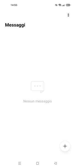 Seleziona il tasto Menu