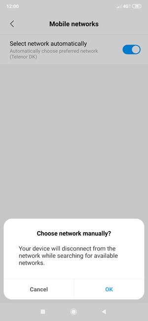 Select OK