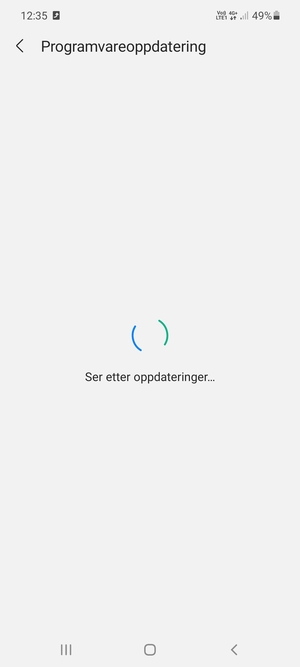 Vent til søket er ferdig