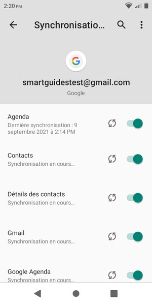 Vos contacts Google vont maintenant être synchronisés avec votre BLU