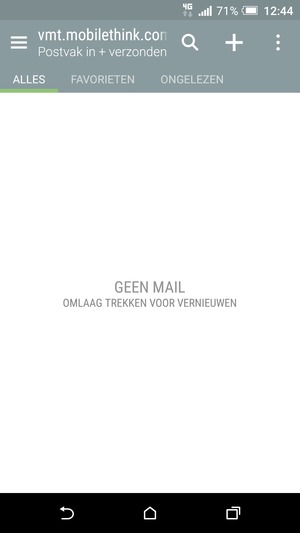 Uw account is klaar voor gebruik