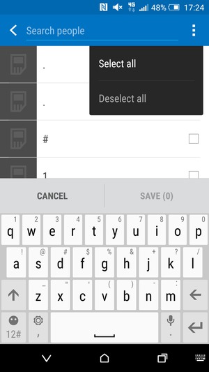 Select Select all