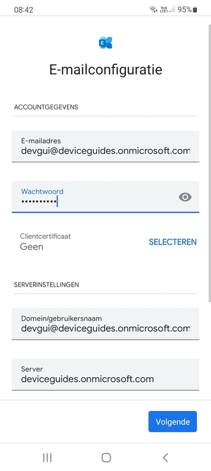 Voer uw wachtwoord in