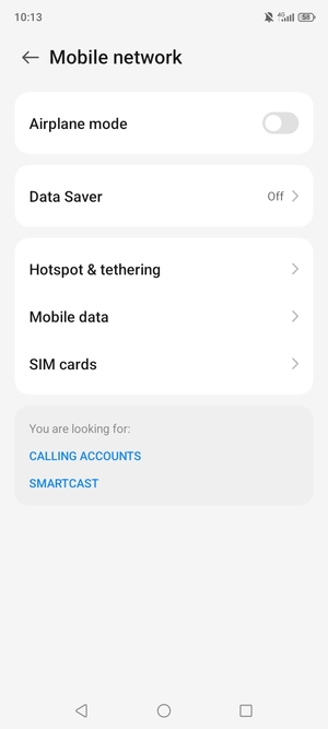 Select Hotspot & tethering