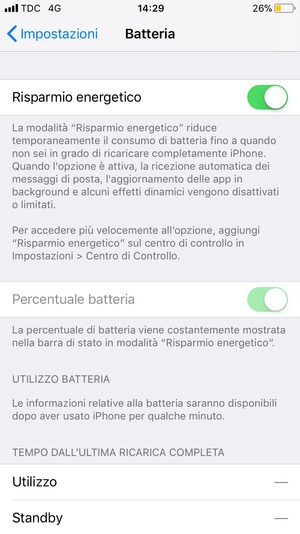 Imposta Risparmio energetico su ON