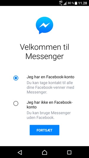 Din app er klar til brug