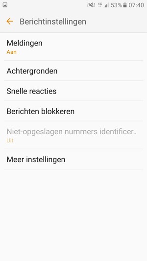 Selecteer Meer instellingen