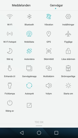 Välj Strömsparläge