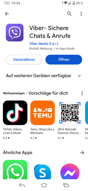 Wählen Sie Öffnen