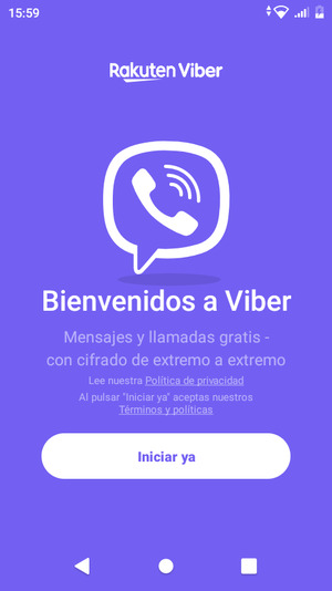 Su aplicación está lista para usar
