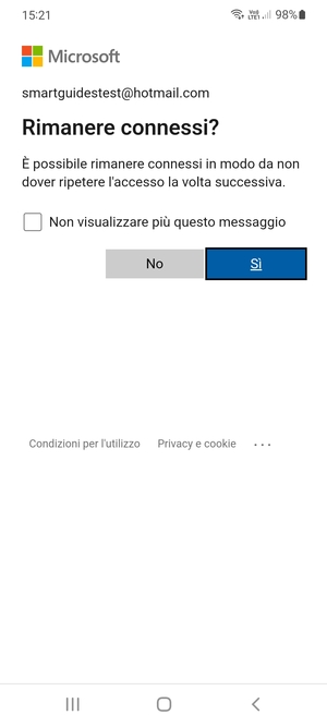 Seleziona la tua opzione preferita