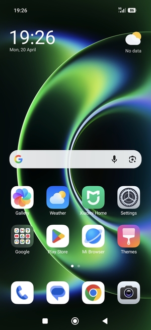 Select Settings