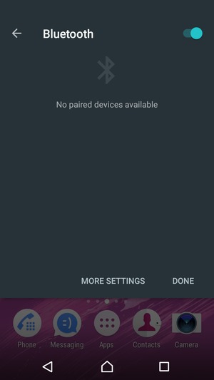Turn off Bluetooth