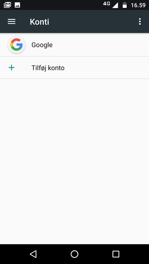 Vælg Google