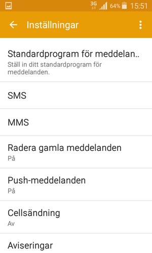 Välj SMS