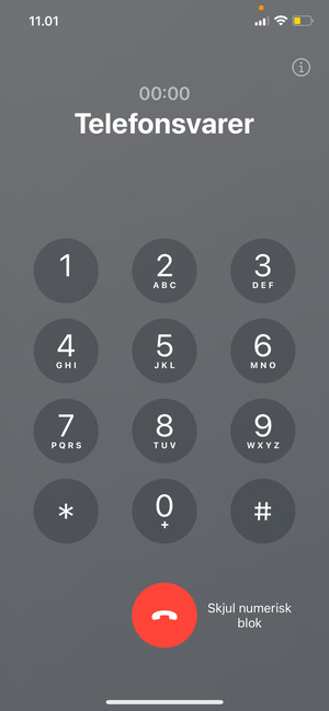 Ringer til Telefonsvarer