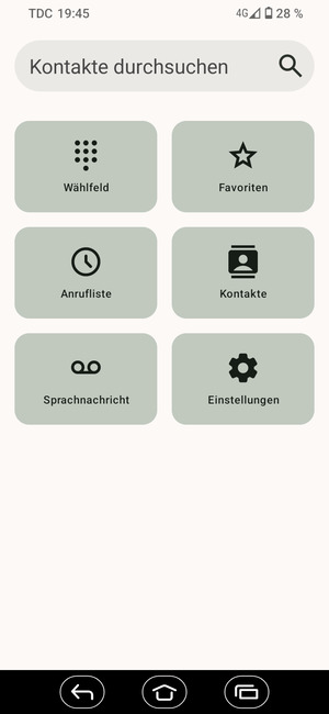 Wählen Sie Sprachnachricht