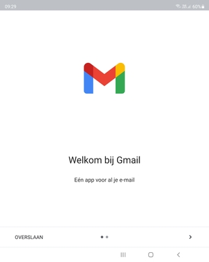 Selecteer VOLGENDE