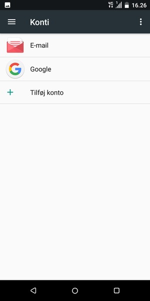 Vælg Google