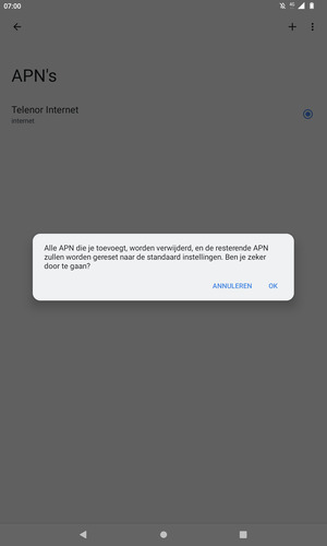 Selecteer OK