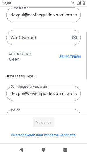 Voer uw wachtwoord in