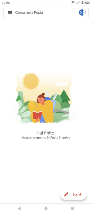 Il tuo Gmail è pronto per l'uso
