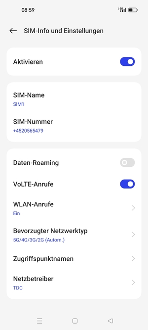 Wählen Sie Zugriffspunktnamen