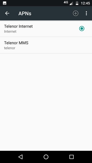 Select the Menu button