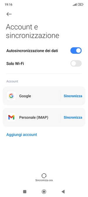 Seleziona Google