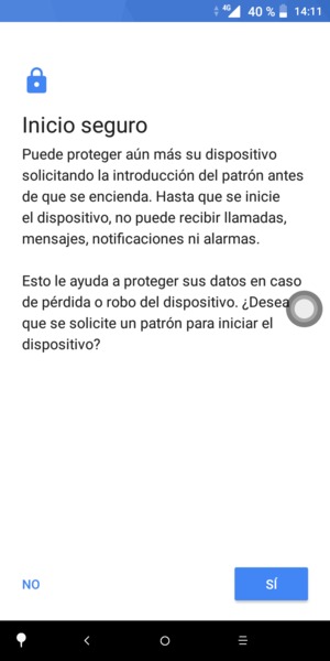 Seleccione la opción deseada