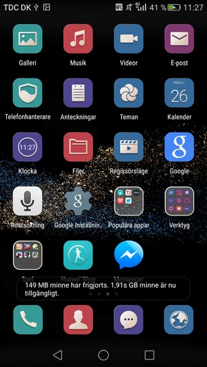Välj E-post