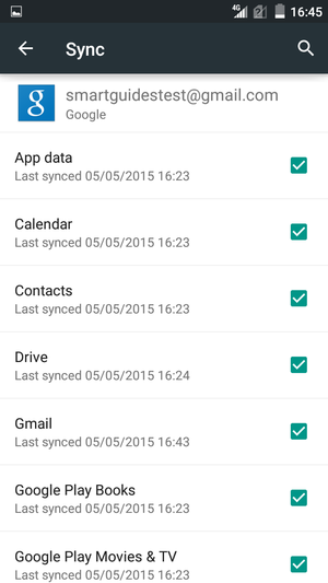 Check all the checkboxes