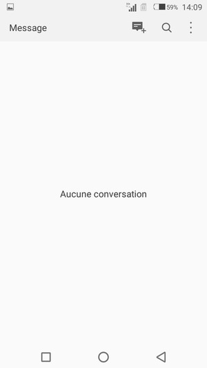 Sélectionnez le bouton du Menu