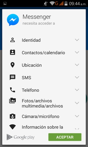 Seleccione ACEPTAR