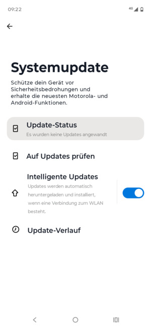 Wählen Sie Auf Updates prüfen