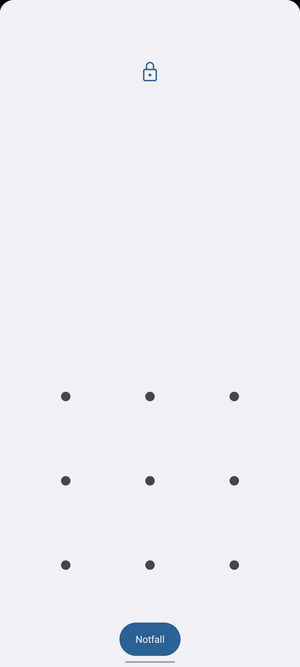 Ihr Handy ist jetzt mit einer Bildschirmsperre gesichert