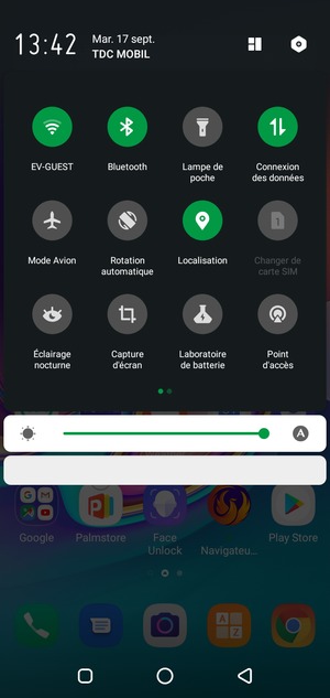 Désactiver le Wi-Fi et le Bluetooth