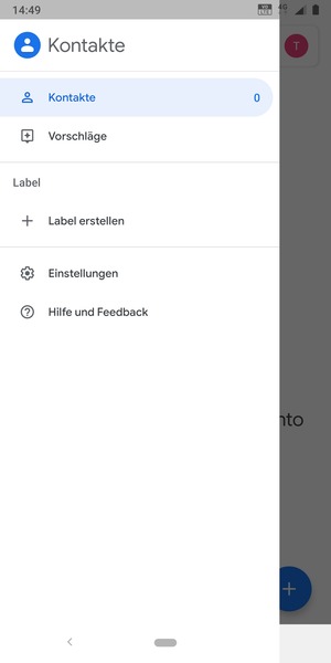 Wählen Sie Einstellungen