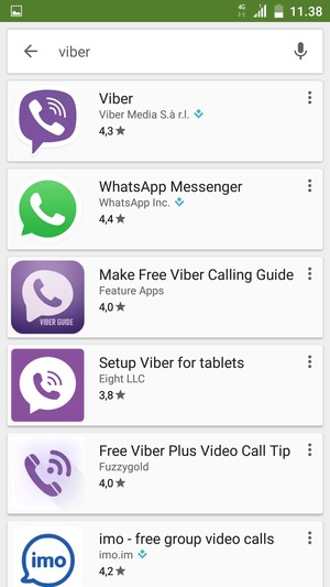 Velg app