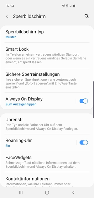 Ihr Handy ist jetzt mit einer Bildschirmsperre gesichert