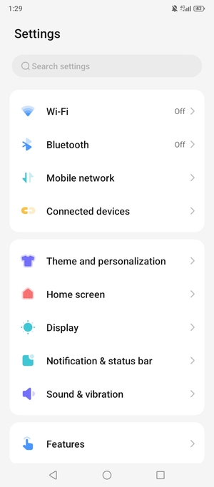 Select Wi-Fi