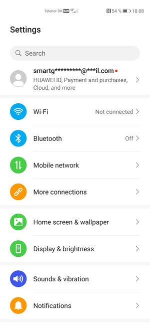 Select Huawei ID