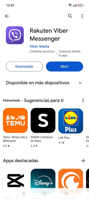 Seleccione Abrir
