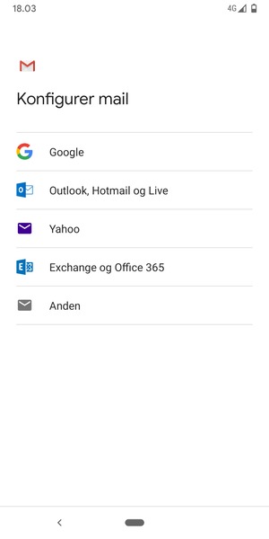 Vælg Google