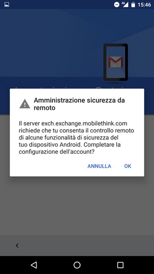 Seleziona OK